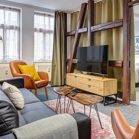 Pressehaus Apartment Steinweg Mühlhausen Eksteriør billede